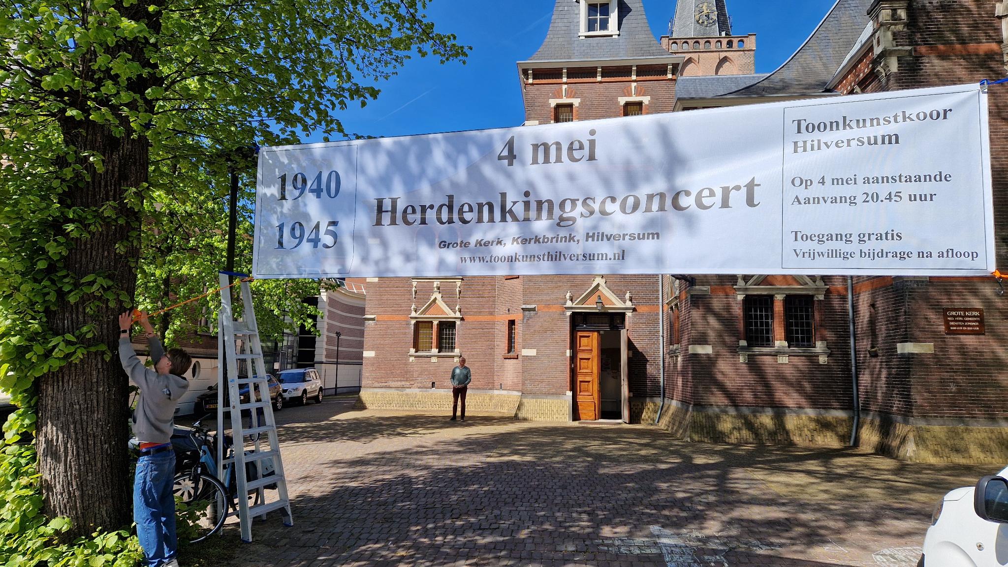 Banner Herdenkingsconcert
