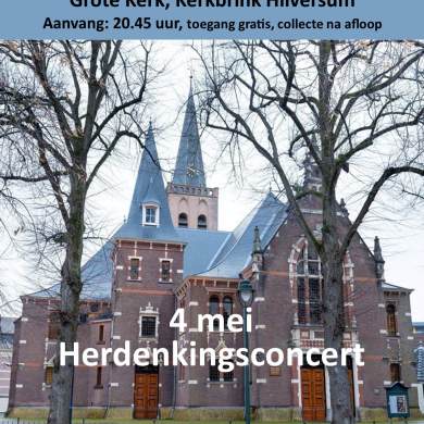 Herdenkingsconcert 4 mei 2023